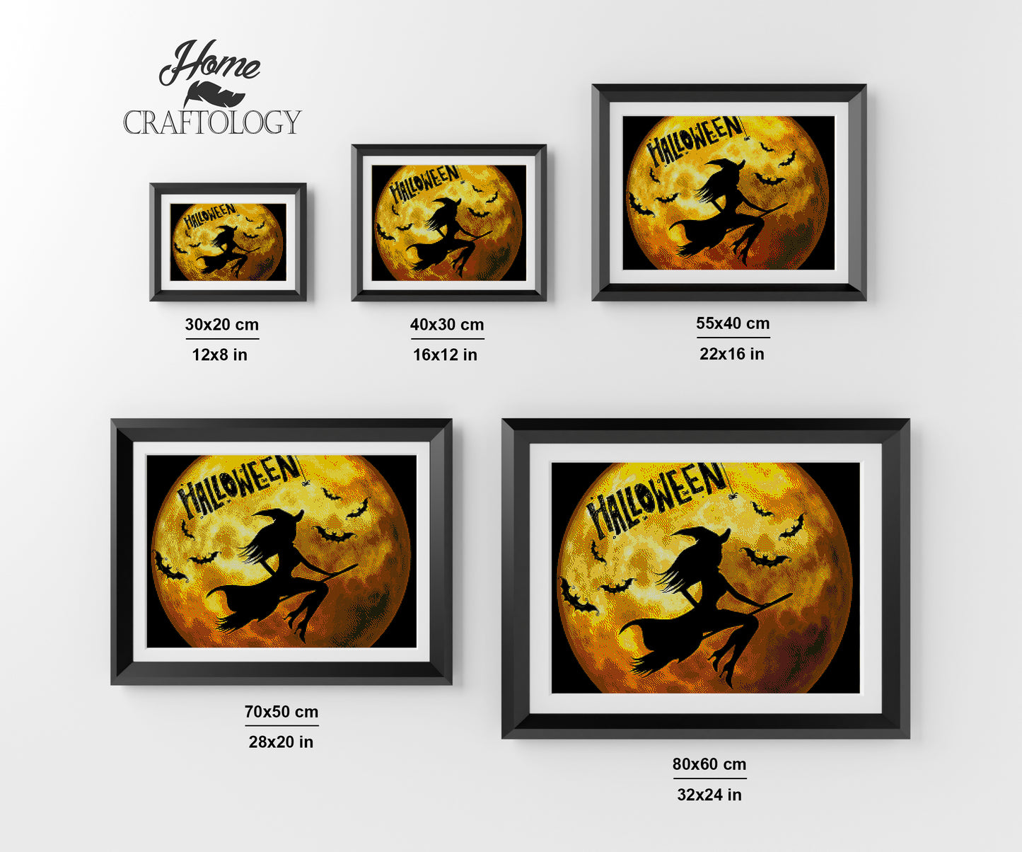 Witch Halloween - Premium Diamond Painting Kit