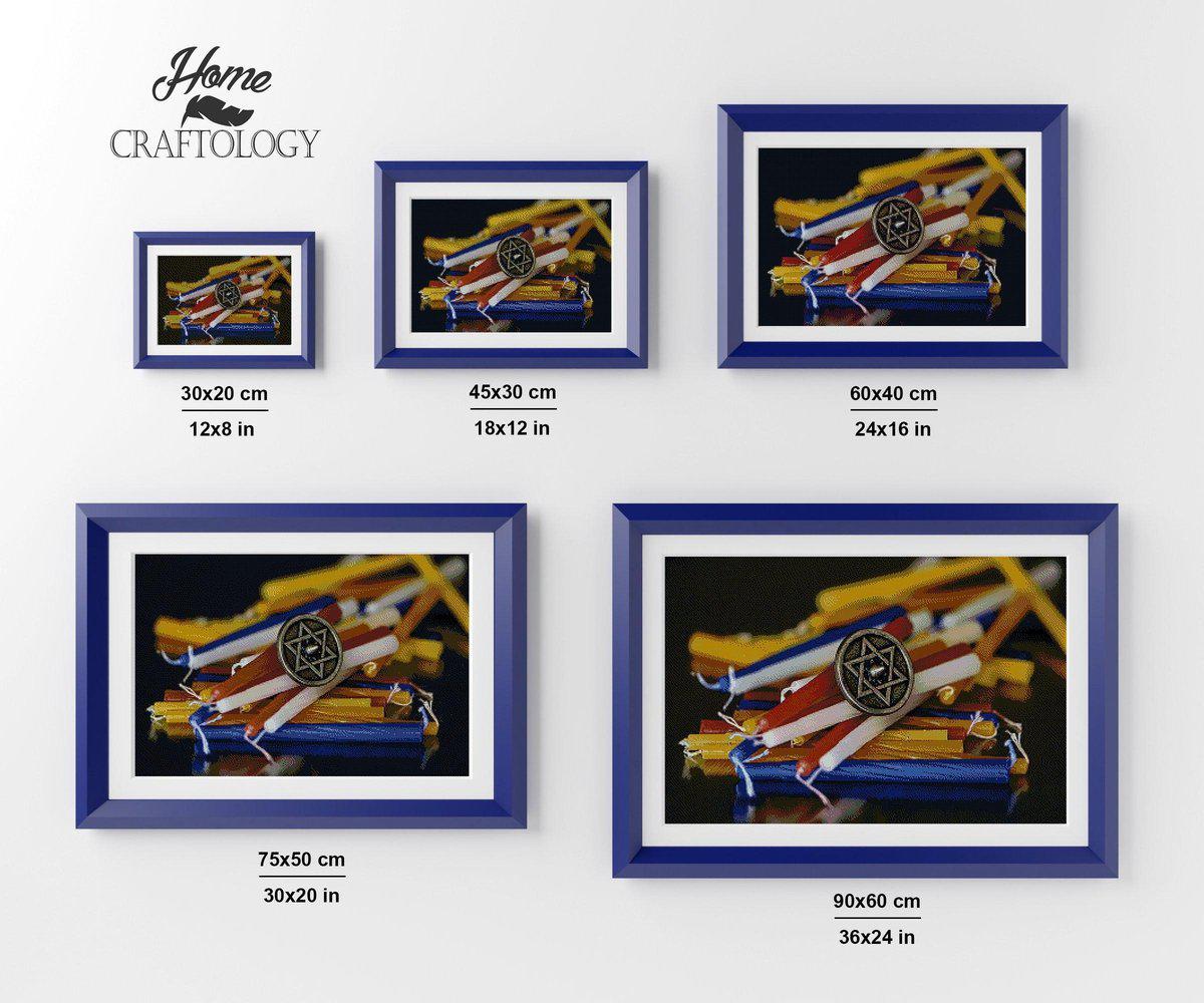 Hanukkah - Premium Diamond Painting Kit