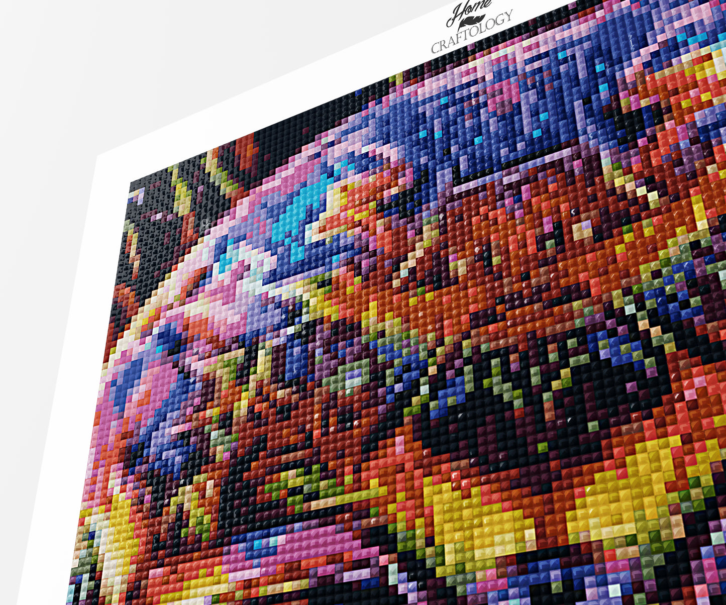 Colorful Skull - Premium Diamond Painting Kit