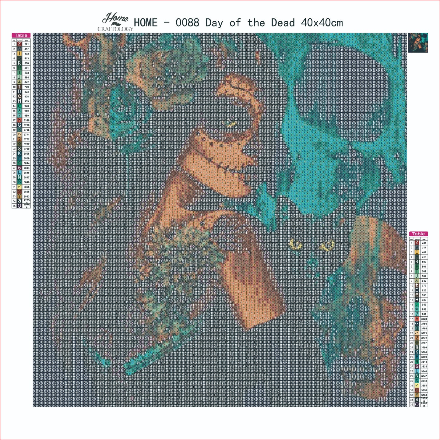 Day of the Dead - Premium Diamond Painting Kit