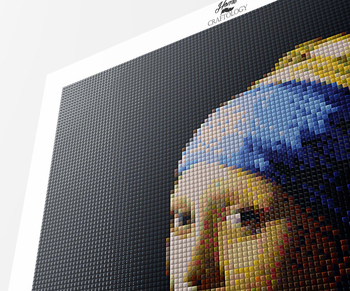Girl with a Pearl Earring - Premium Diamond Painting Kit