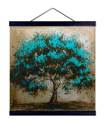 Green Tree - Premium Diamond Painting Kit