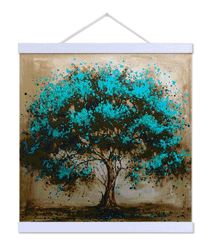 Green Tree - Premium Diamond Painting Kit