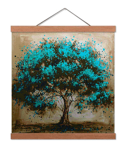 Green Tree - Premium Diamond Painting Kit