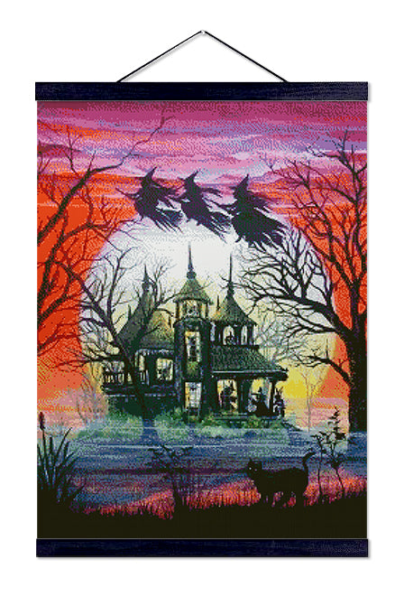 Haunted House - Premium Diamond Painting Kit