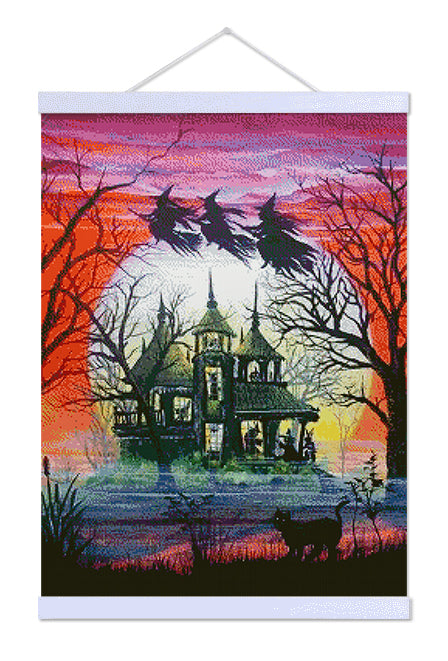 Haunted House - Premium Diamond Painting Kit