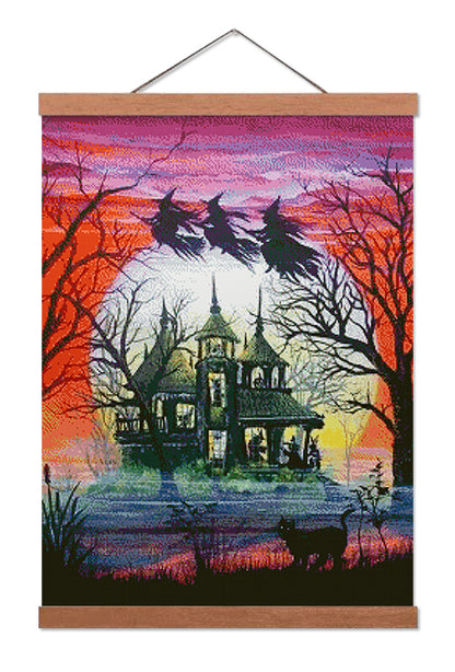 Haunted House - Premium Diamond Painting Kit