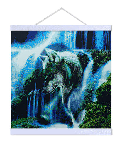 Majestic Wolf - Premium Diamond Painting Kit