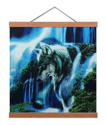 Majestic Wolf - Premium Diamond Painting Kit