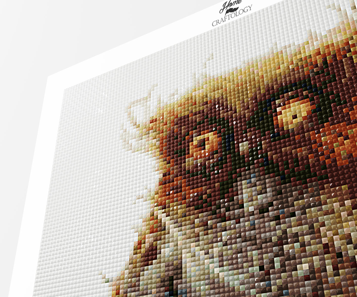 Owl Needs Coffee - Premium Diamond Painting Kit