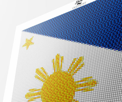 Philippines Flag - Premium Diamond Painting Kit