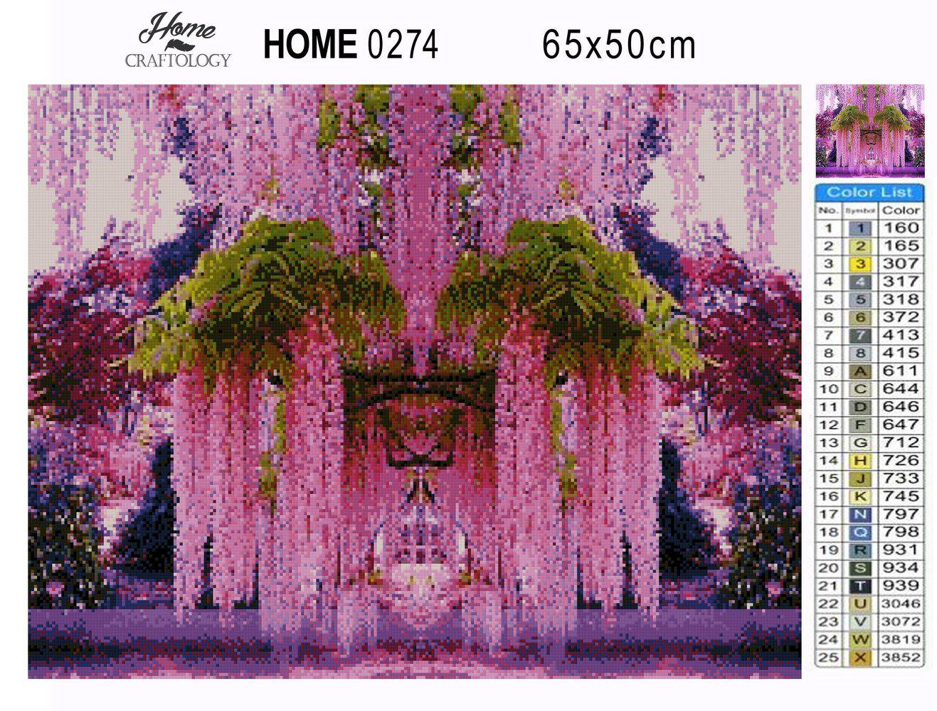 Pink Tree - Premium Diamond Painting Kit