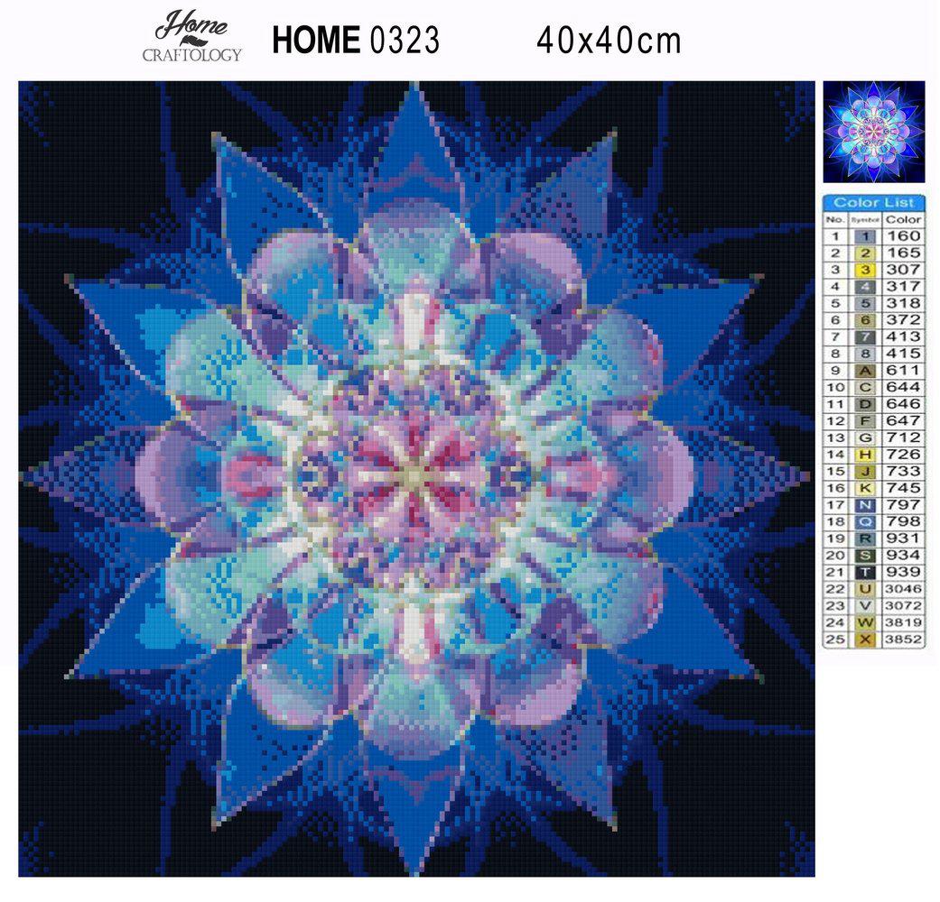 Shiny Mandala - Premium Diamond Painting Kit