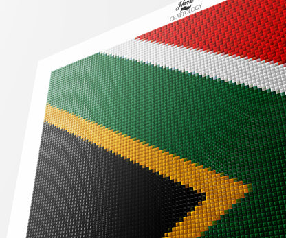 South Africa Flag - Premium Diamond Painting Kit