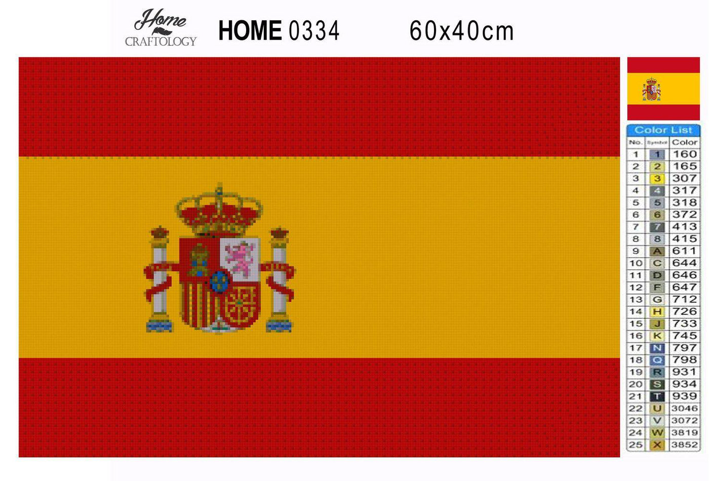Spain Flag - Premium Diamond Painting Kit