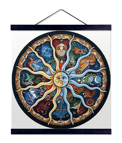 Sun and Moon - Premium Diamond Painting Kit