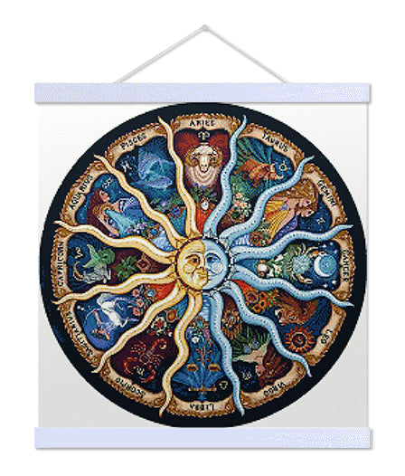 Sun and Moon - Premium Diamond Painting Kit