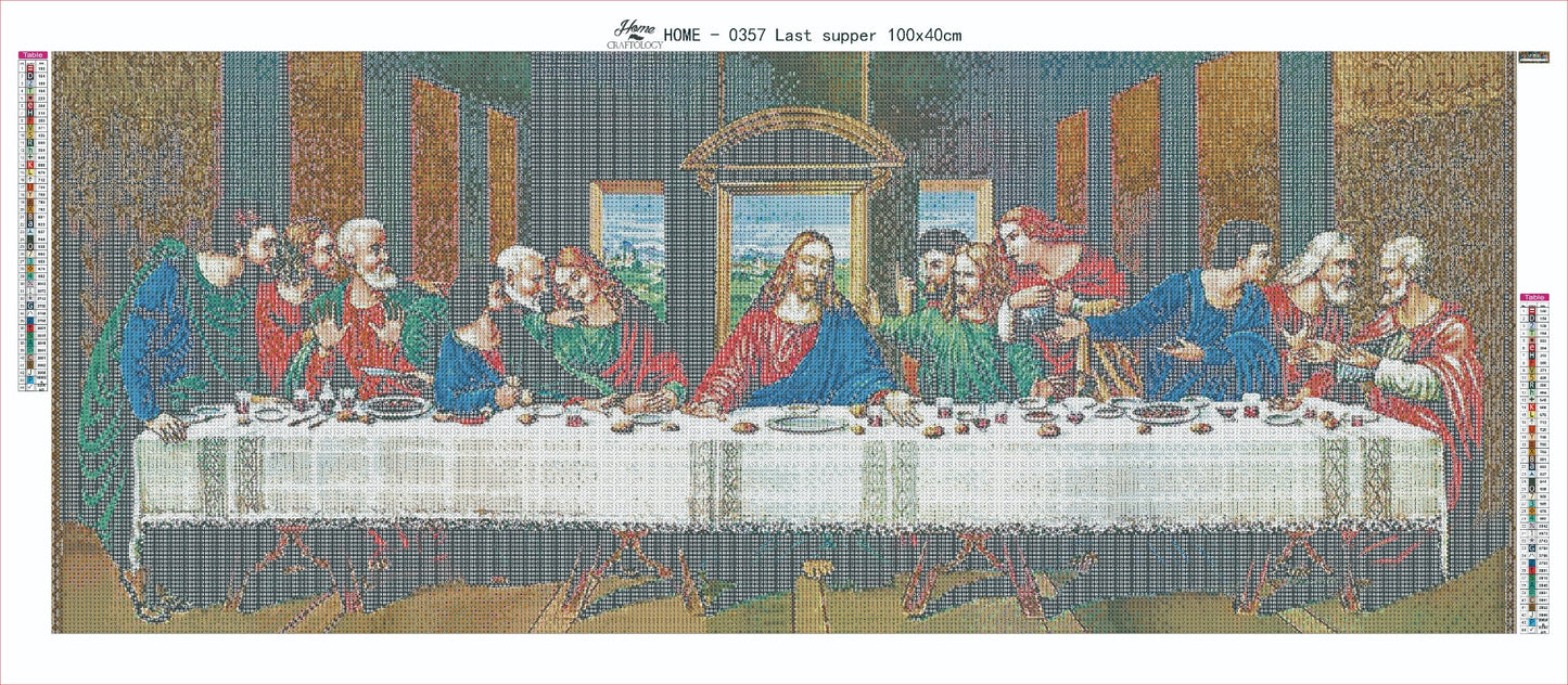 AB The Last Supper - Premium Diamond Painting Kit