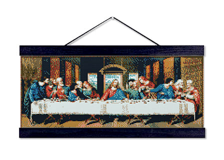 The Last Supper 5D Diamond Painting Kit | Full Square/Round Drill  Embroidery | Religious Diamond Art