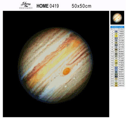 Jupiter - Premium Diamond Painting Kit