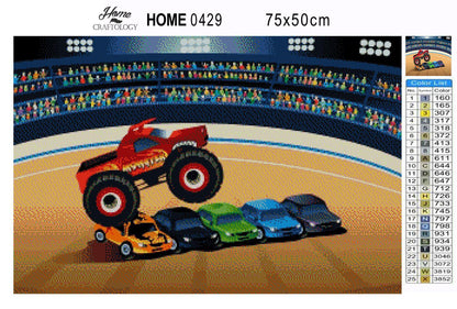 Monster Truck - Premium Diamond Painting Kit