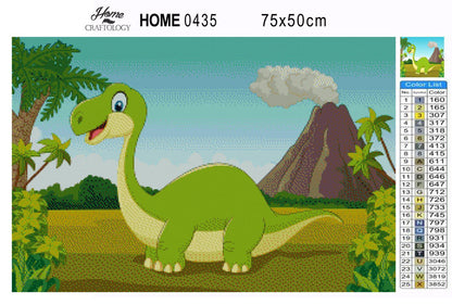 Brontosaurus - Premium Diamond Painting Kit