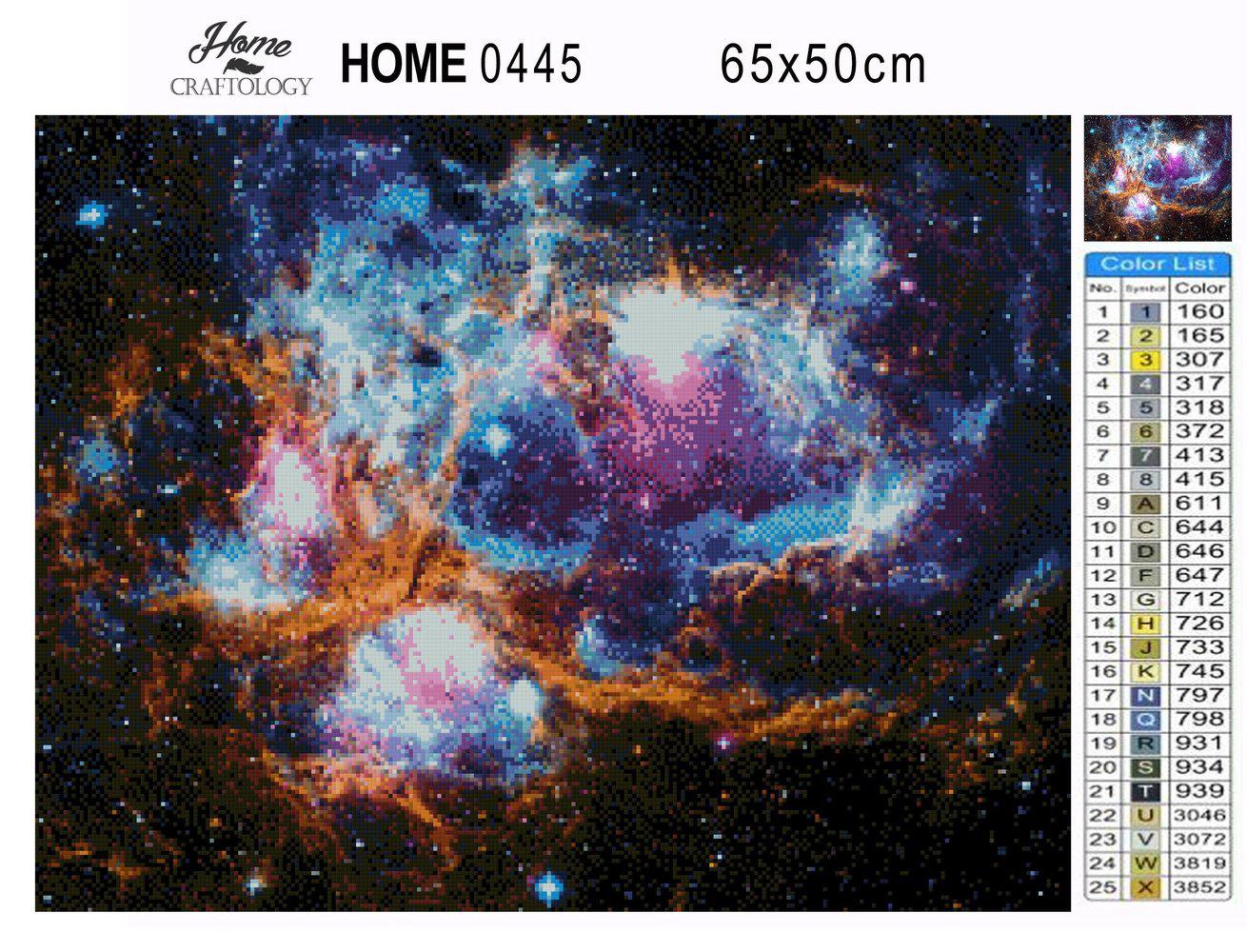 Cosmic Winter Wonderland - Premium Diamond Painting Kit