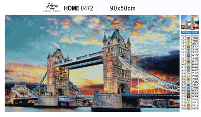 London Bridge - Premium Diamond Painting Kit