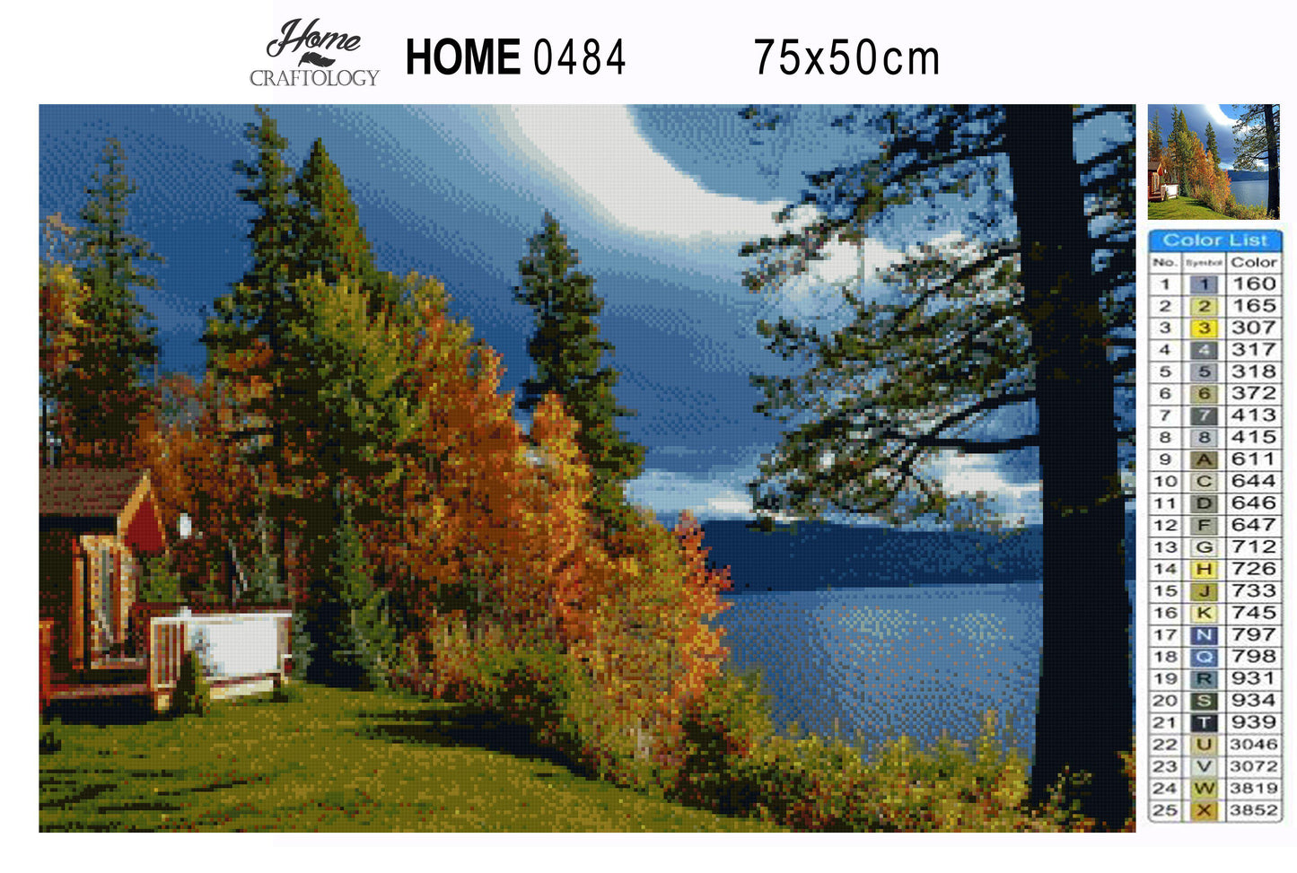 Fall in Canada - Premium Diamond Painting Kit