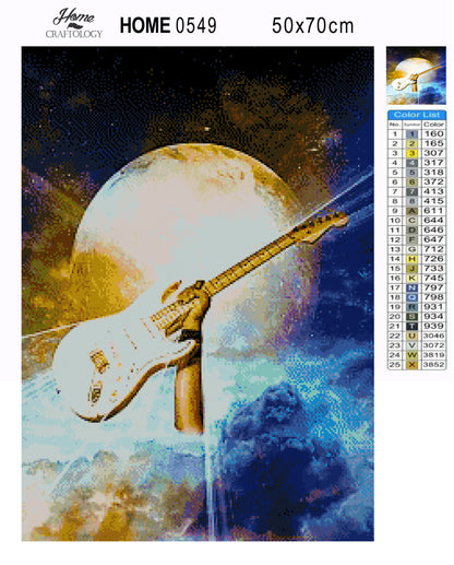 Guitar Success - Premium Diamond Painting Kit