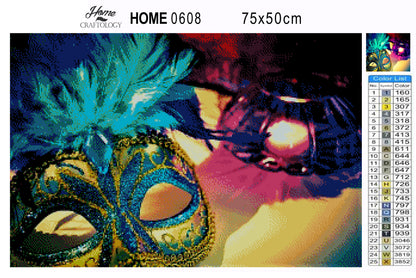 Mask - Premium Diamond Painting Kit