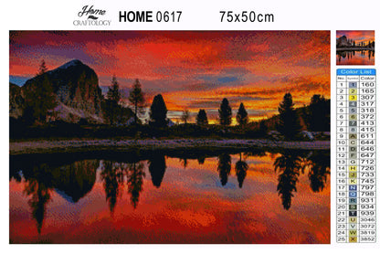 Lago Di Limides - Premium Diamond Painting Kit