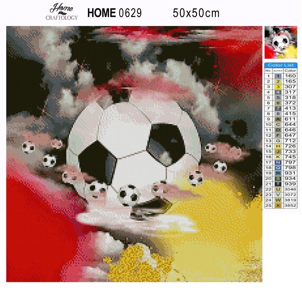 Soccer Ball - Premium Diamond Painting Kit
