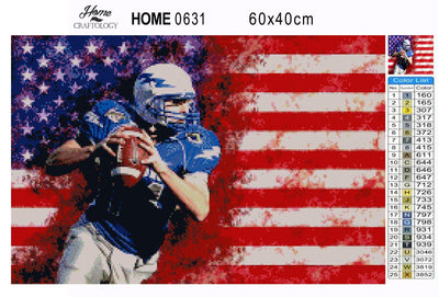 American Football - Premium Diamond Painting Kit