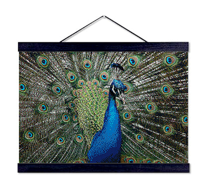 Indian Peafowl - Premium Diamond Painting Kit