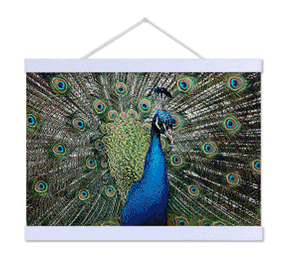 Indian Peafowl - Premium Diamond Painting Kit