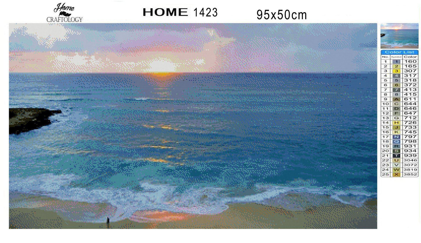 Honolulu Sunset - Premium Diamond Painting Kit