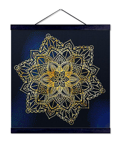 Gold Mandala - Premium Diamond Painting Kit