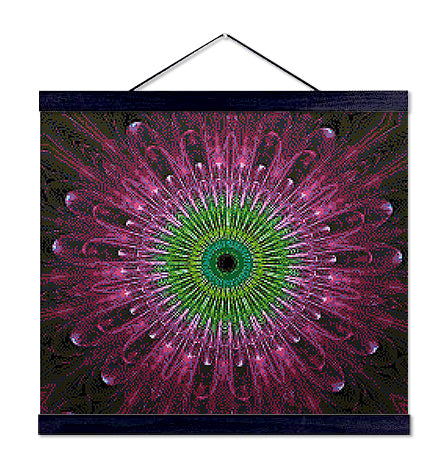 Peacock Mandala - Premium Diamond Painting Kit