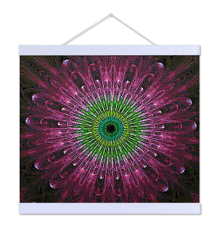 Peacock Mandala - Premium Diamond Painting Kit