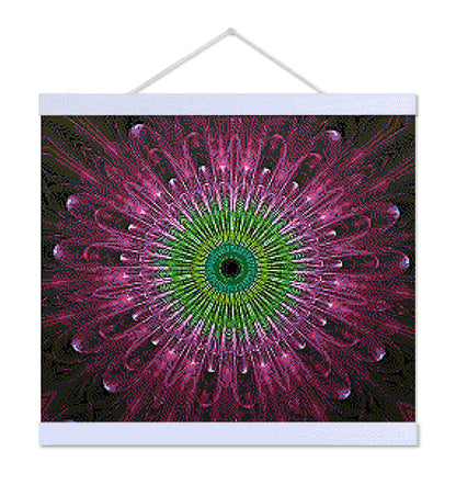 Peacock Mandala - Premium Diamond Painting Kit