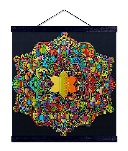 Star Mandala - Premium Diamond Painting Kit