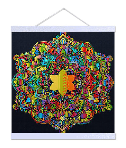 Star Mandala - Premium Diamond Painting Kit