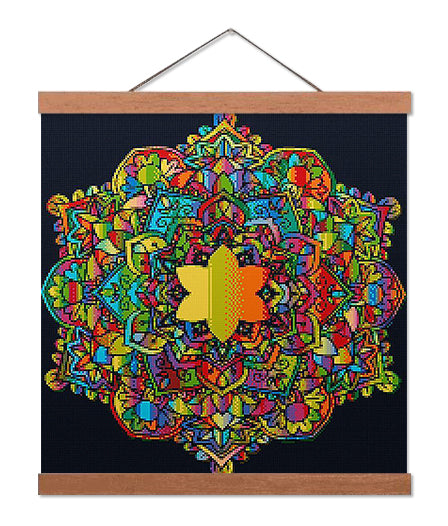 Star Mandala - Premium Diamond Painting Kit