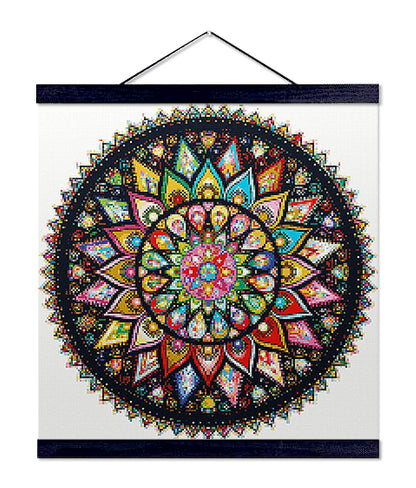 Sun Mandala - Premium Diamond Painting Kit