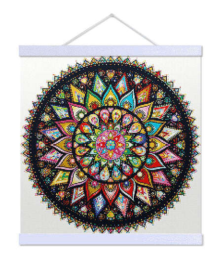 Sun Mandala - Premium Diamond Painting Kit