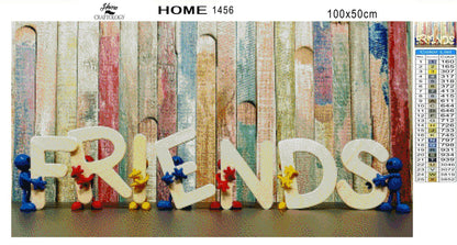 Friends Together - Premium Diamond Painting Kit