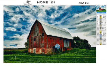 Red Barn - Premium Diamond Painting Kit