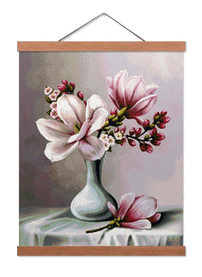 Magnolia - Exclusive Premium Diamond Painting Kit