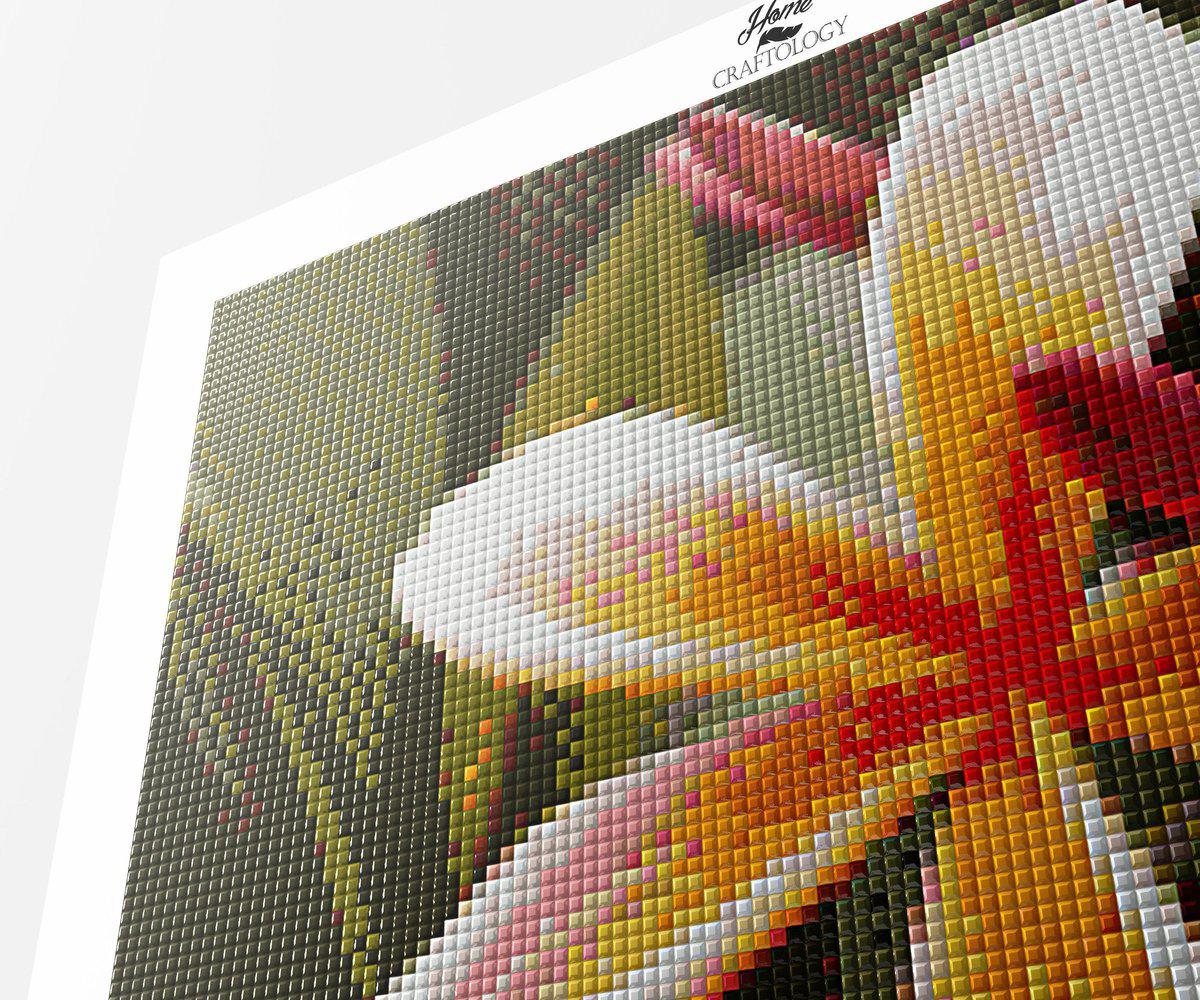 Plumeria Flower - Premium Diamond Painting Kit